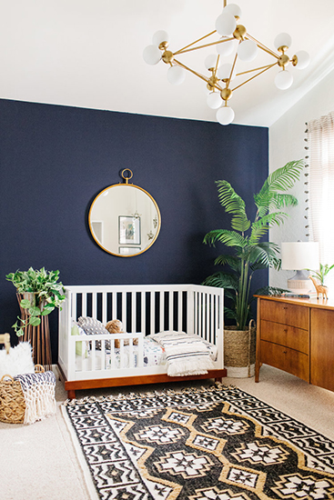 Trends 2018 Navy Blue and Gold Color Scheme