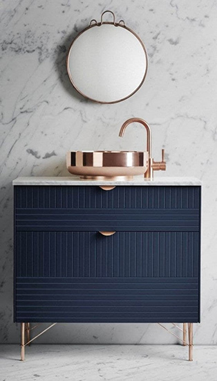 Trends 2018 Navy Blue and Gold Color Scheme